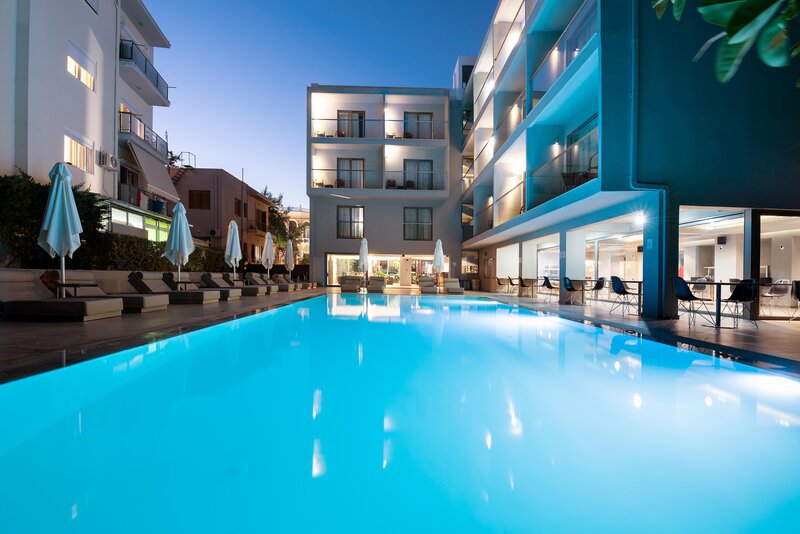 Hotell Oktober Downtown Hotel i Rhodes, Grekland - Bild 1