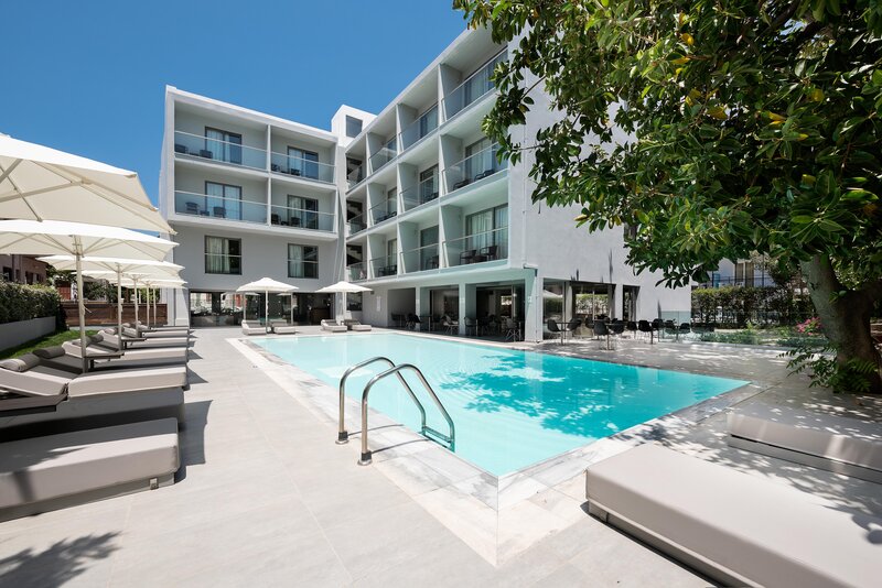 Hotell Oktober Downtown Hotel i Rhodes, Grekland - Bild 16