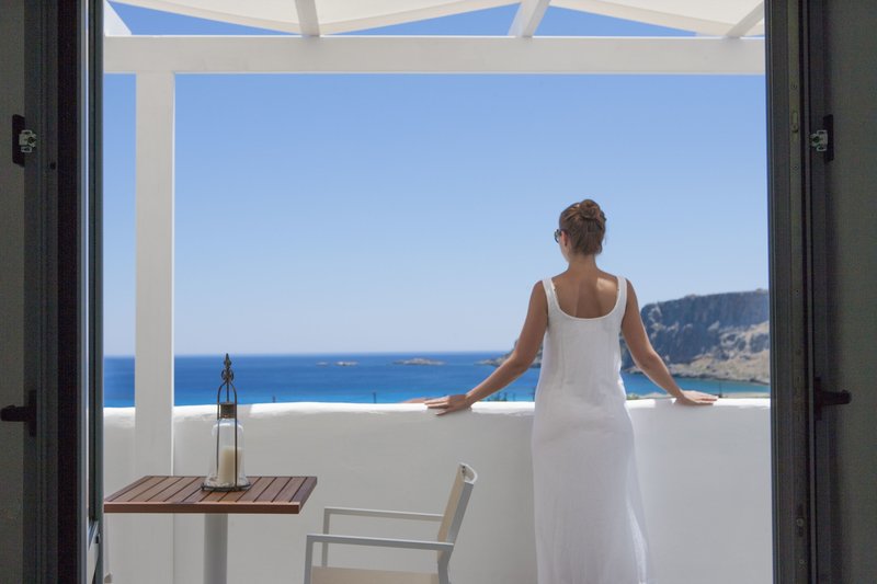 Hotell Lindos Sun Hotel i Rhodes, Grekland - Bild 7