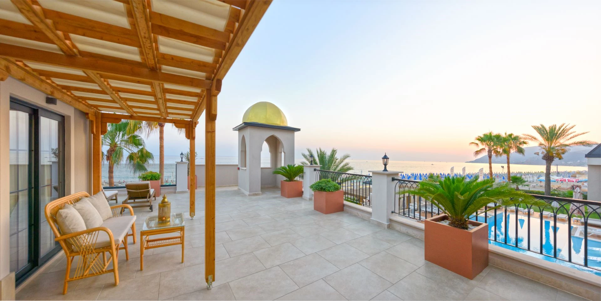 Hotell Alaaddin Beach Hotel i Antalya, Turkiet - Bild 18