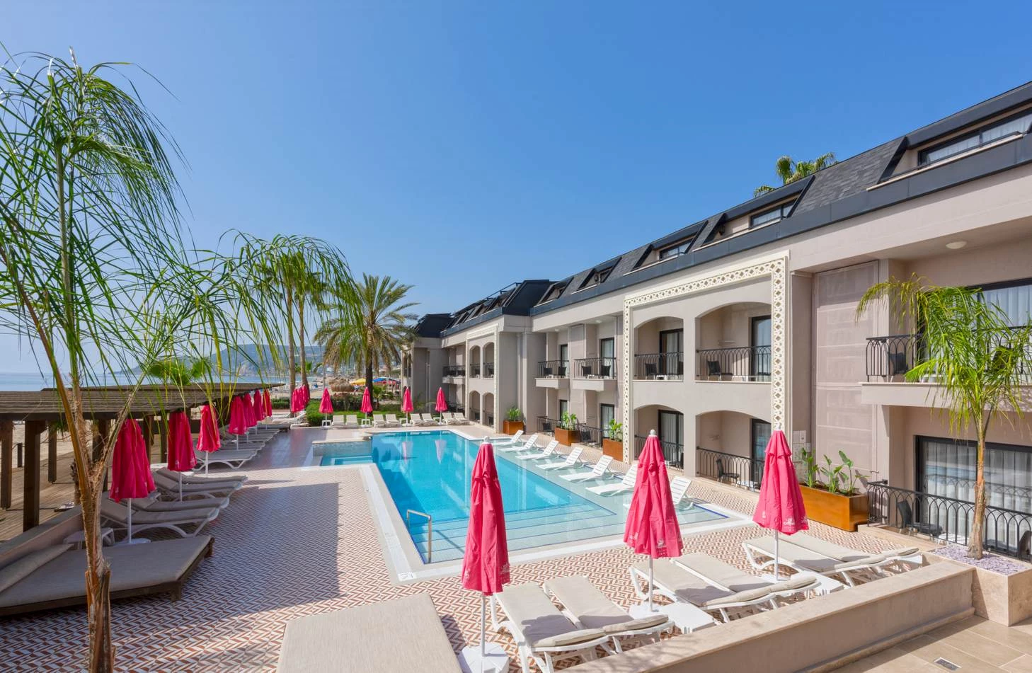 Hotell Alaaddin Beach Hotel i Antalya, Turkiet - Bild 7