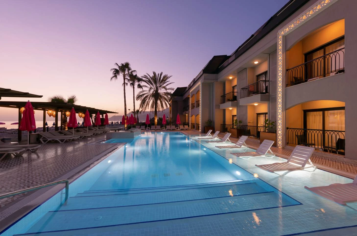 Hotell Alaaddin Beach Hotel i Antalya, Turkiet - Bild 8