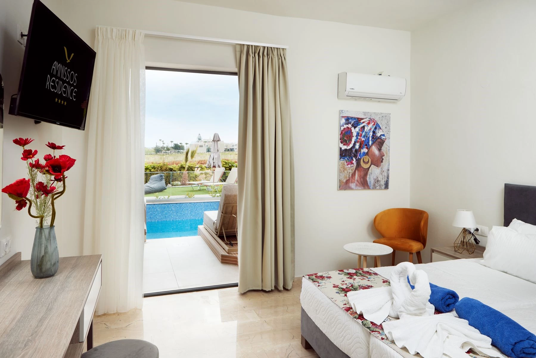 Hotell Amnissos Residence i Crete, Grekland - Bild 21