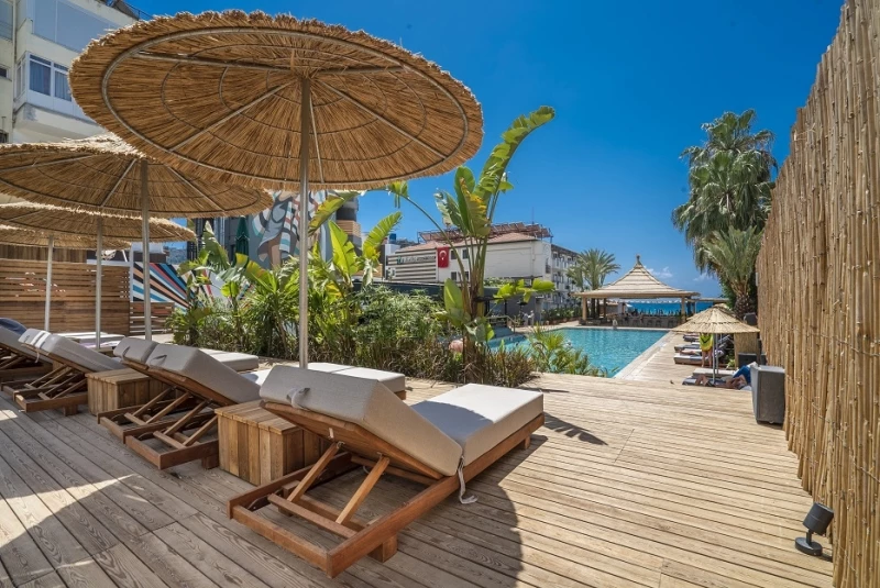 Hotell Ananea Kleopatra Beach (former Cook's Club Alanya) i Antalya, Turkiet - Bild 7