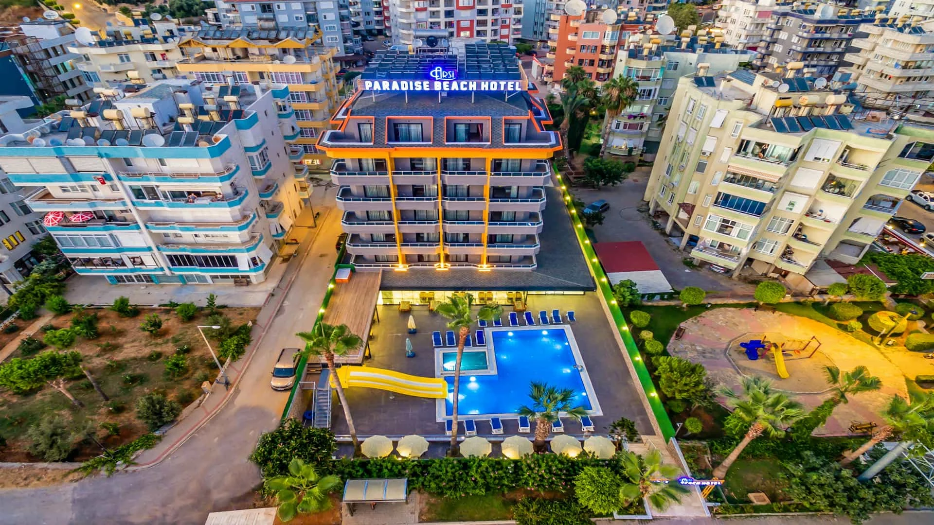 Hotell Arsi Blue Beach Hotel i Antalya , Turkiet