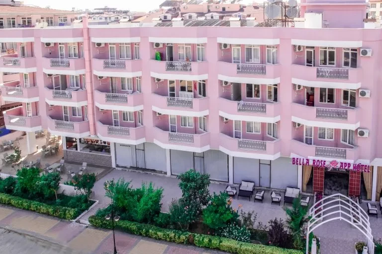 Hotell Bella Rose Apart Hotel i Antalya , Turkiet