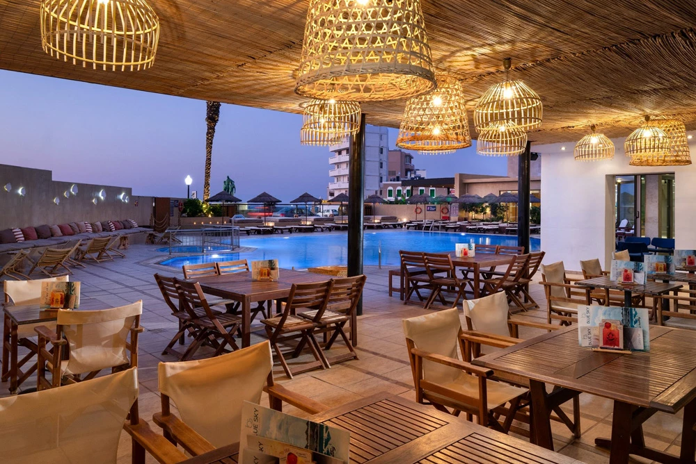 Hotell Blue Sky City Beach Hotel Rhodes i Rhodes, Grekland - Bild 25