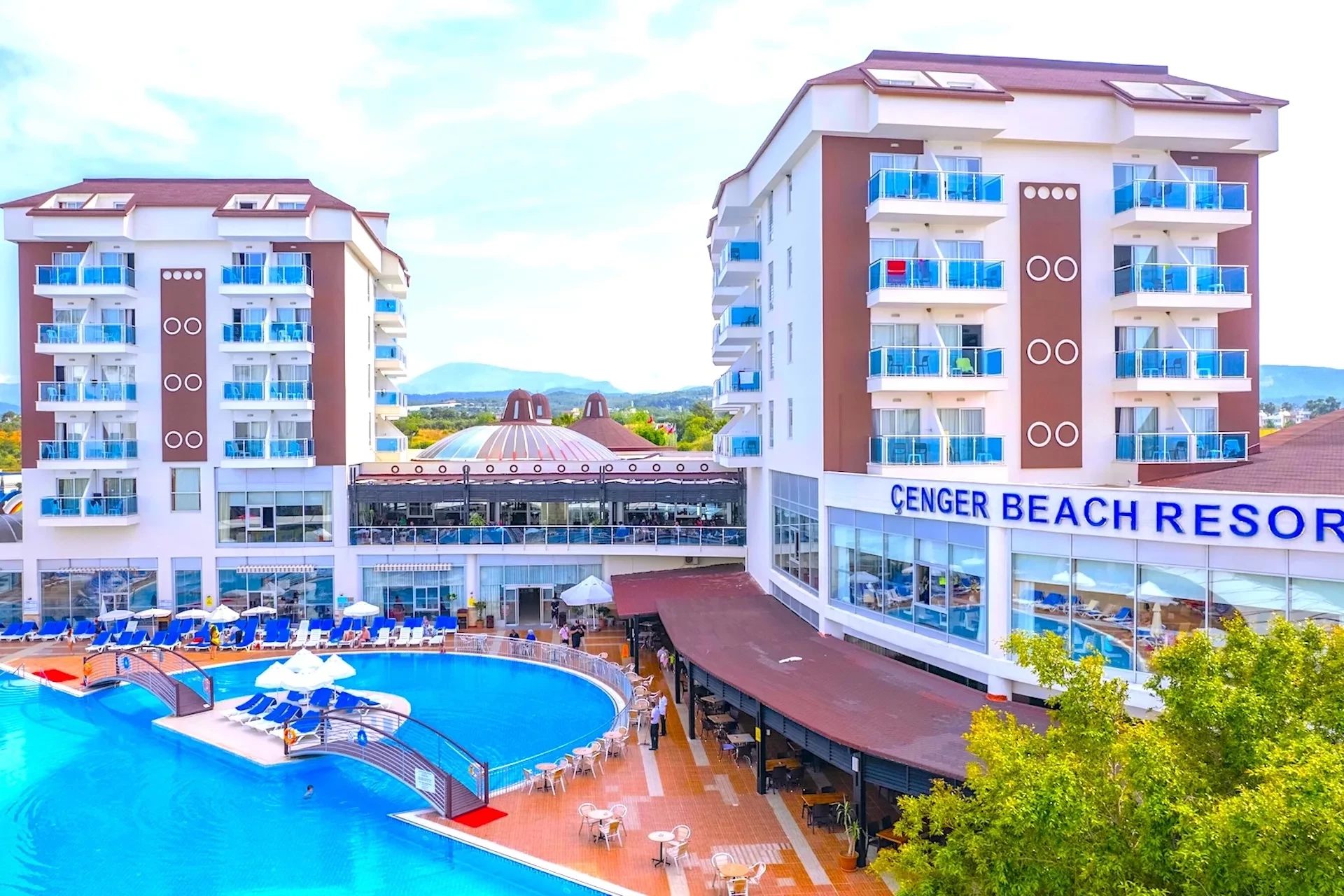Hotell Cenger Beach Resort Hotel i Antalya, Turkiet - Bild 8