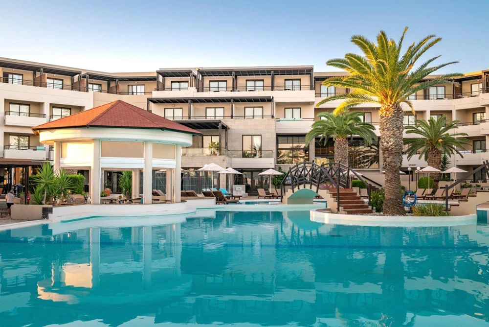 Hotell D'Andrea Mare Beach Hotel i Rhodes, Grekland - Bild 2