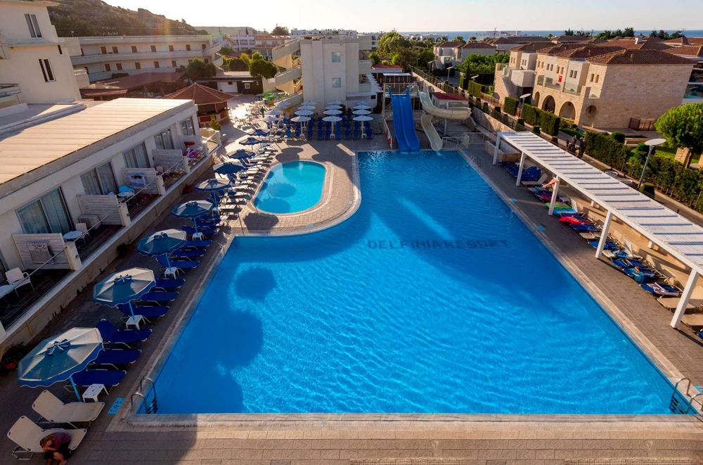 Hotell Delfinia Resort Hotel i Rhodes, Grekland - Bild 1