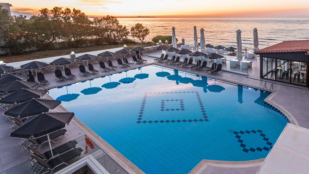 Hotell Krini Beach Hotel i Crete, Grekland - Bild 6