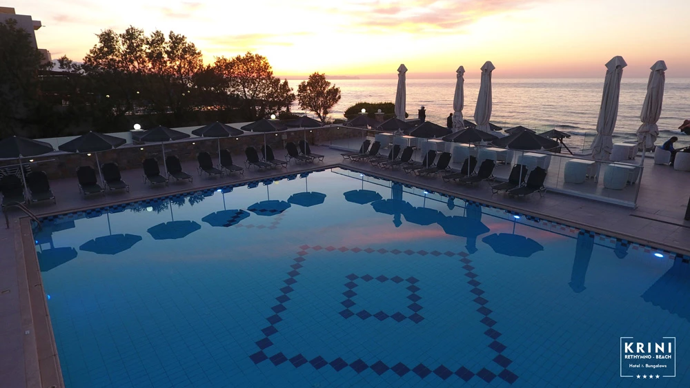 Hotell Krini Beach Hotel i Crete, Grekland - Bild 8