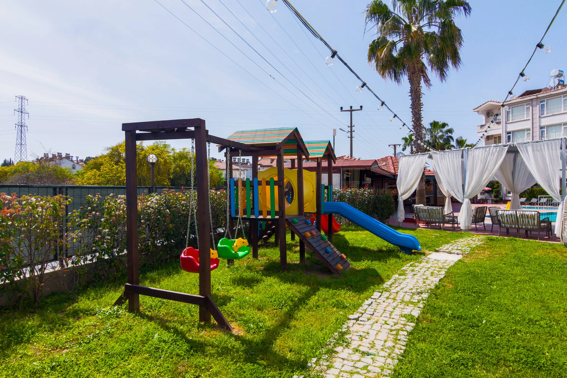 Hotell New Garden Luna Side Apart Hotel i Antalya, Turkiet - Bild 9