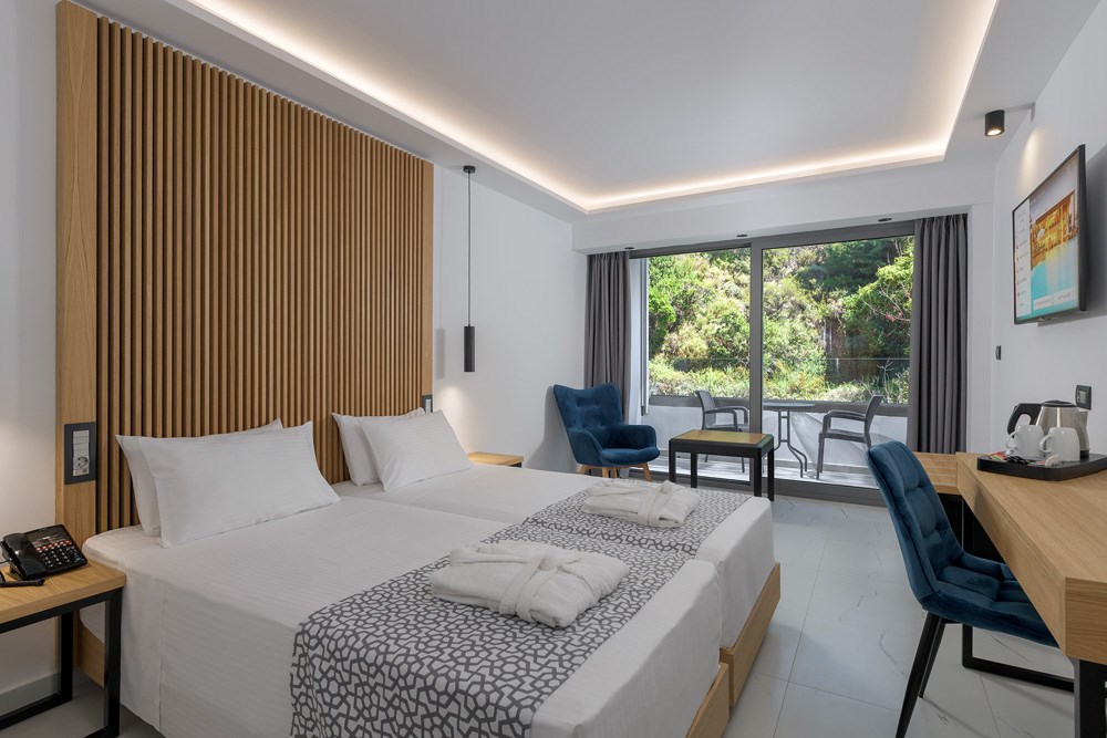 Hotell Oceanis Beach Hotel i Rhodes, Grekland - Bild 28