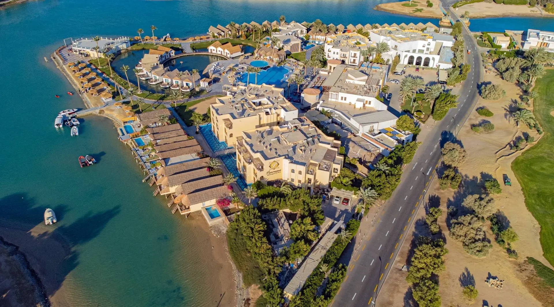 Hotell Panorama Bungalows Resort El Gouna i Hurghada, Egypten - Bild 4