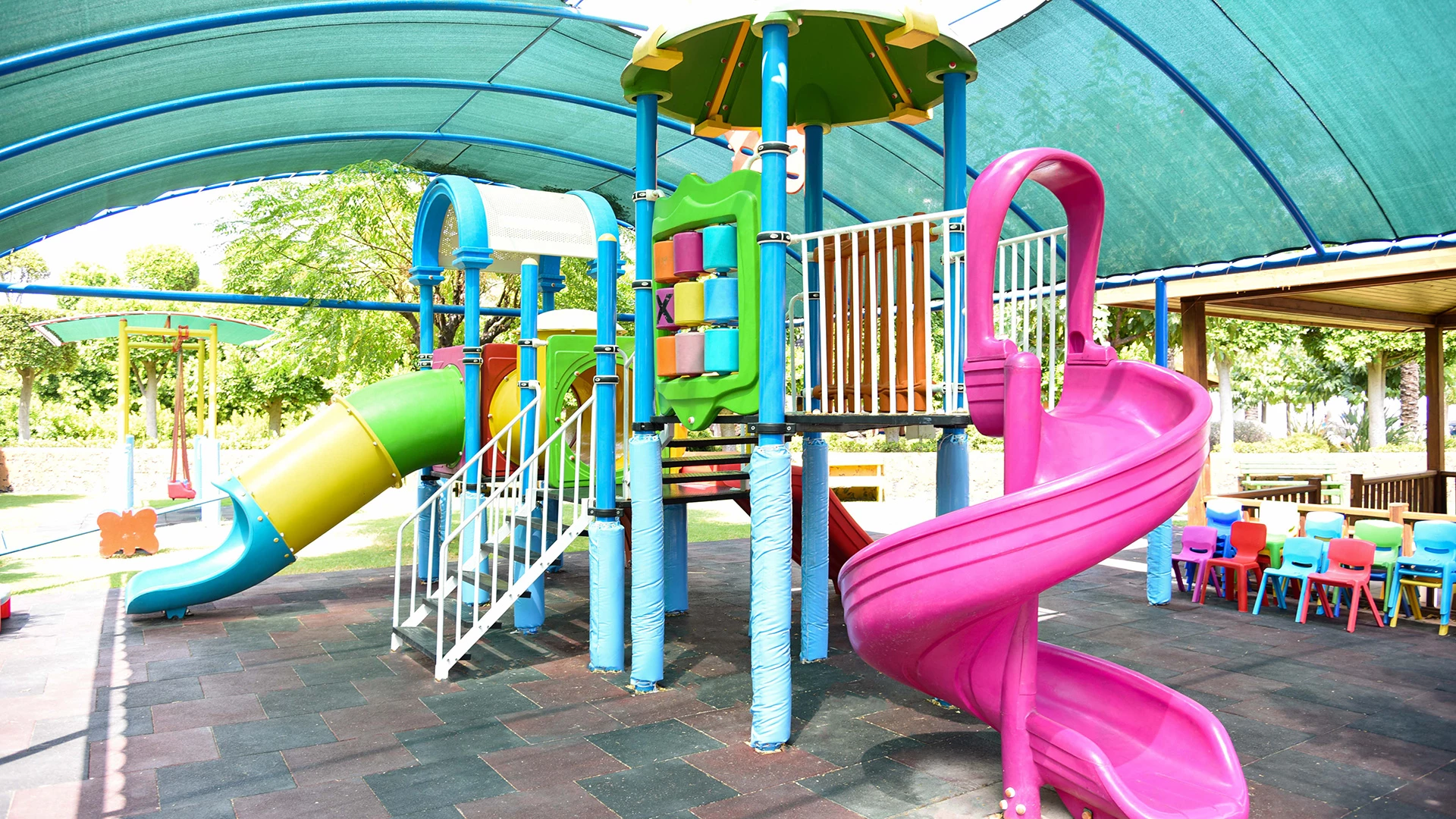 Barnområde på Hotell Royal Wings Hotel i Antalya, Turkiet 