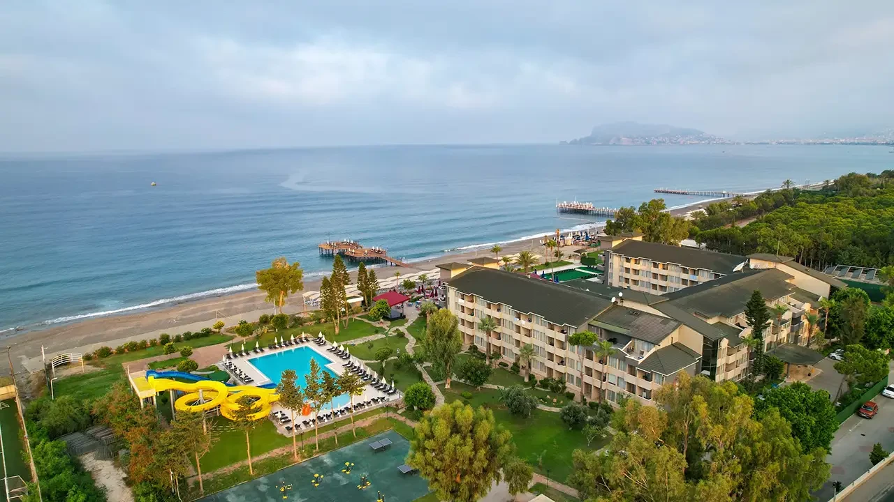 Hotell Senza Sunset Beach Hotel i Antalya , Turkiet