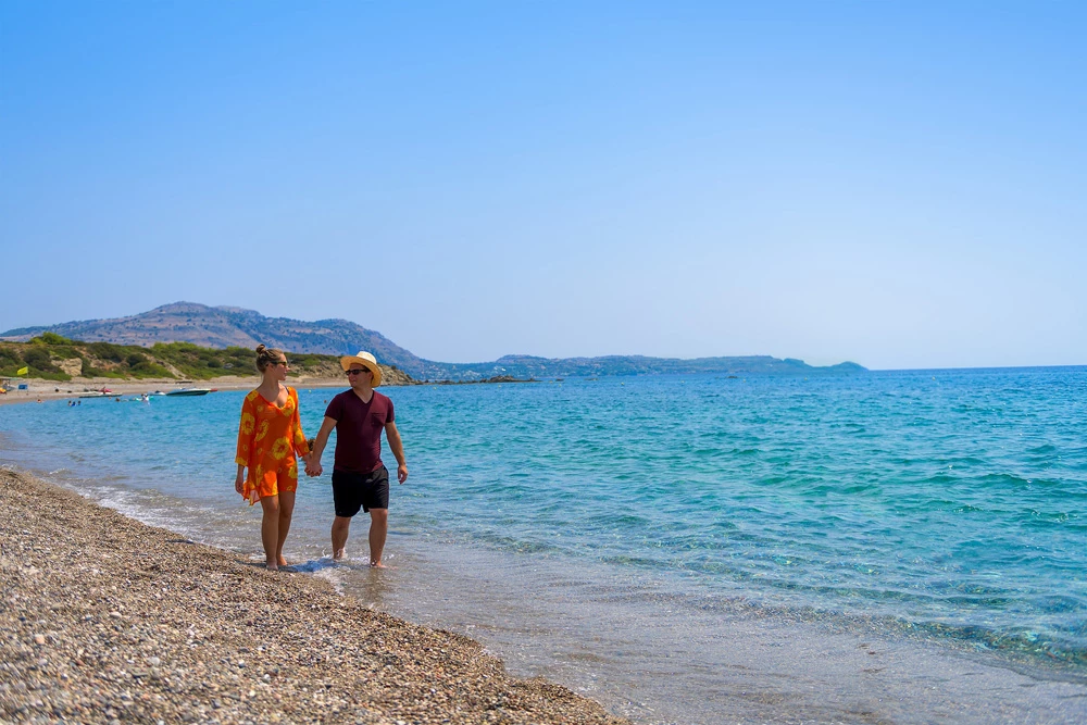 Hotell Stafilia Beach Hotel i Rhodes, Grekland - Bild 19