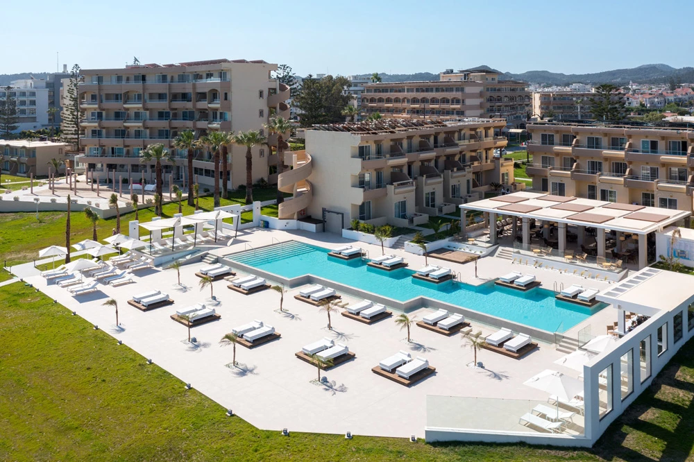 Hotell Sun Beach Resort i Rhodes, Grekland - Bild 12