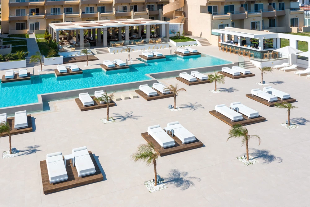 Hotell Sun Beach Resort i Rhodes, Grekland - Bild 6