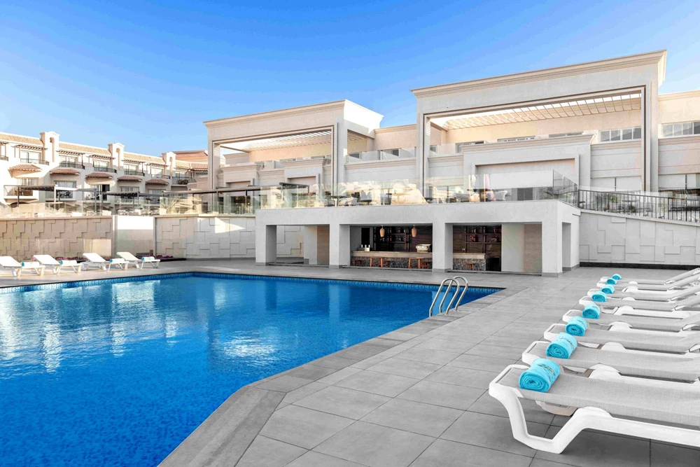 Hotell The V Luxury Resort Sahl Hasheesh i Hurghada, Egypten - Bild 2