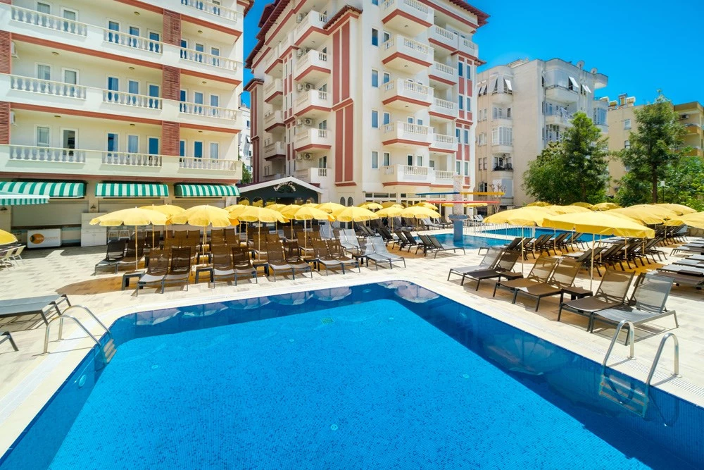 Hotell Villa Sun Flower Hotel i Antalya, Turkiet - Bild 9