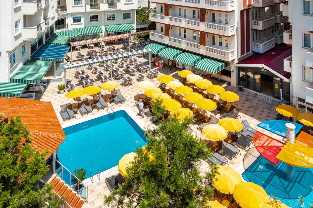 Hotell Villa Sun Flower Hotel i Antalya, Turkiet - Bild 11